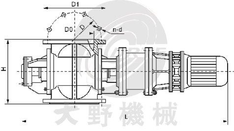 日本大野機械星形給料閥設計圖